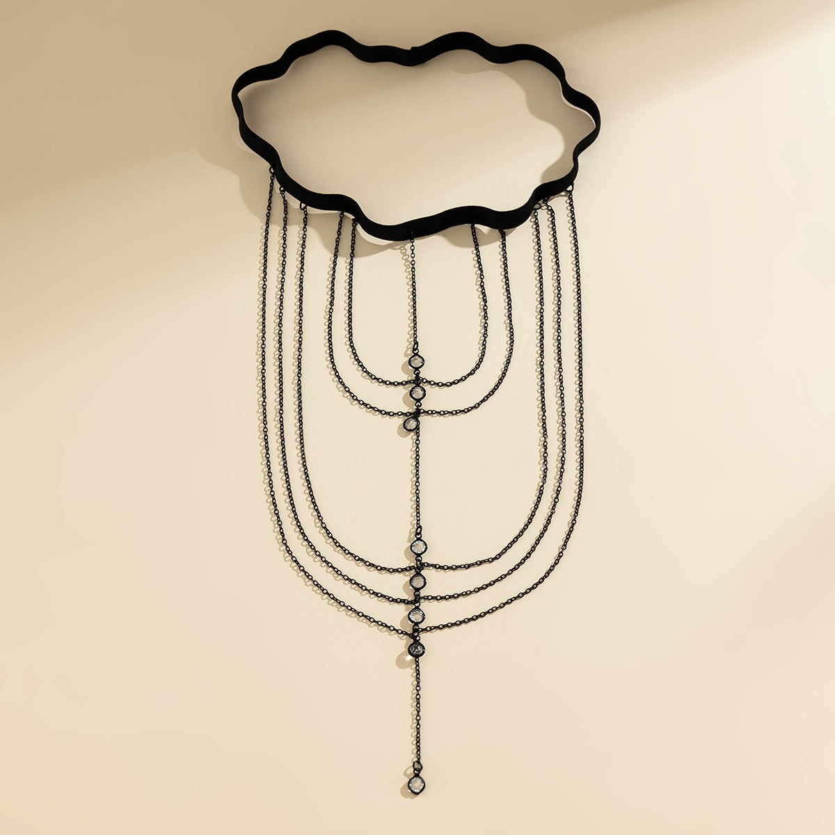 Elegant Butterfly Tassel Leg Chain for Women