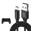 Premium Micro USB Charging Cable for PS4 Controllers