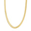Elegant 14k Yellow Gold Tubogas Necklace - 5.00 mm