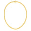 Elegant 14k Yellow Gold Tubogas Necklace - 5.00 mm