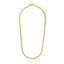 14k Yellow Gold Semi Solid Miami Cuban Chain - 6.9mm