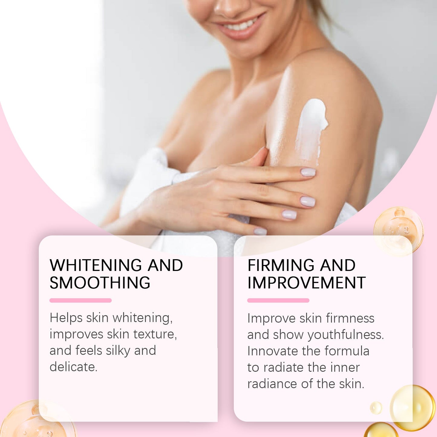 Oceaura Brightening Body Cream Moisturizes, Brightening And Brightening Skin - Korvel