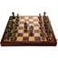 Premium Solid Wood Folding Chessboard with Oversized Pieces
