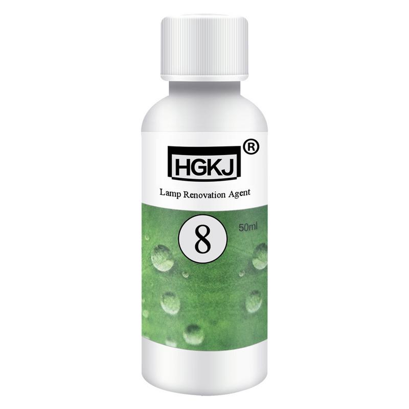 20/50ML HGKJ-8 Car Headlight Cleaning Fluid Repair Refurbishment Fluid Detergent Car Light Cleaner - Korvel