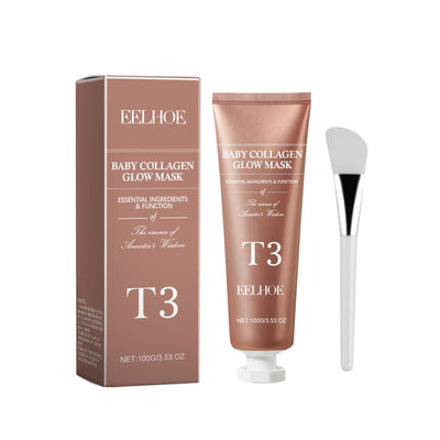 Mascarilla de Colágeno Premium para Hidratación y Aclarado de la Piel