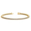 Bracelet de tennis en diamant cultivé en laboratoire en or jaune 14 carats