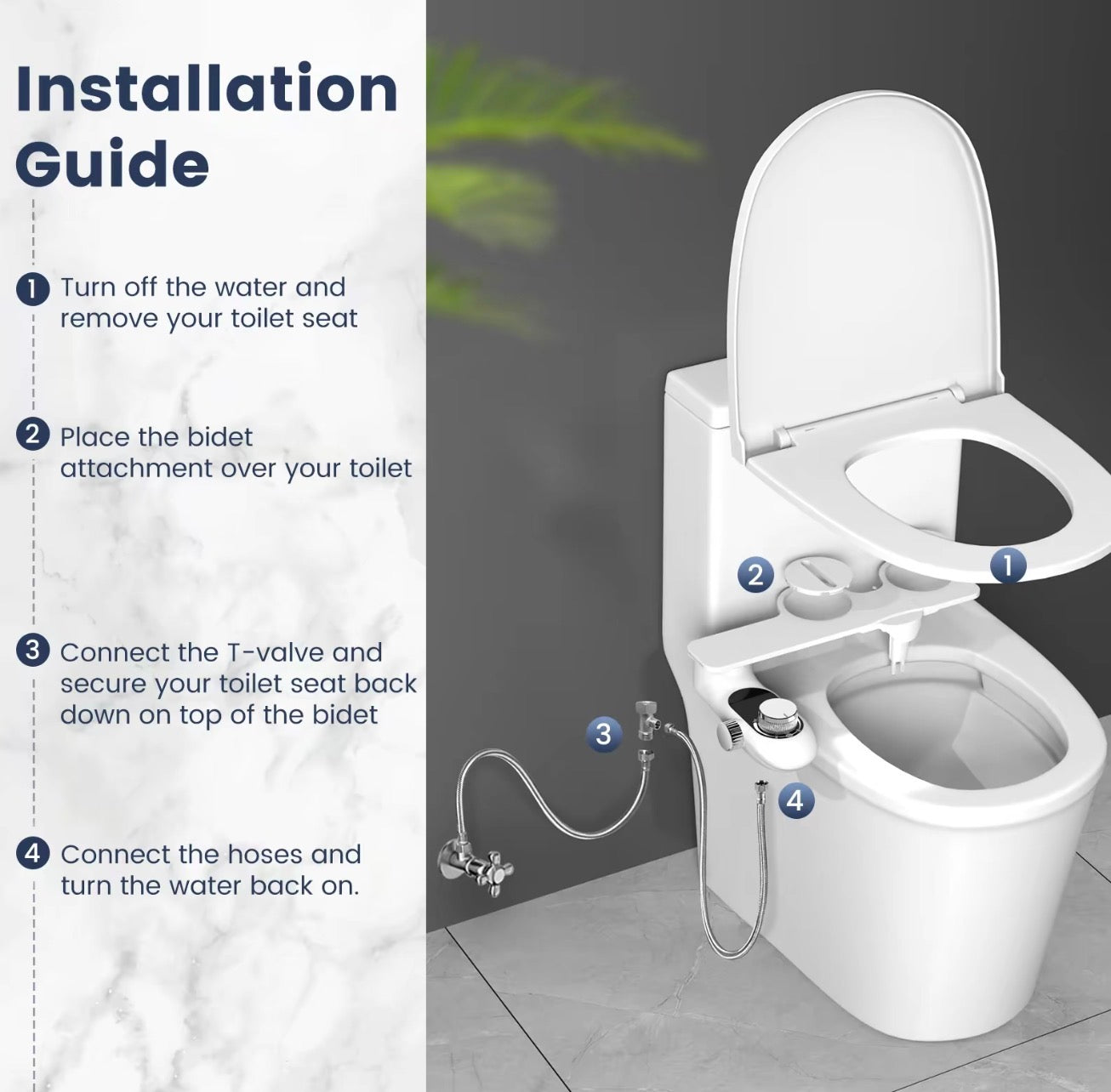 PureFlow Bidet Attachment - Korvel