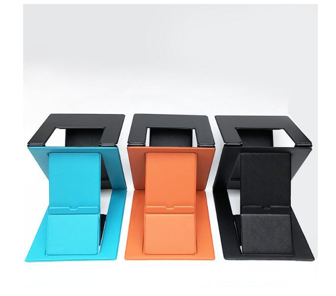 Multi-angle adjustable portable mobile phone lazy stand universal folding tablet computer table stand for iPhone / ipad - Korvel