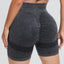 Shorts Actifs Taille Haute Lavés