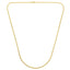 Chaîne Ice Barrel en Or Jaune 14k - 2,70 mm