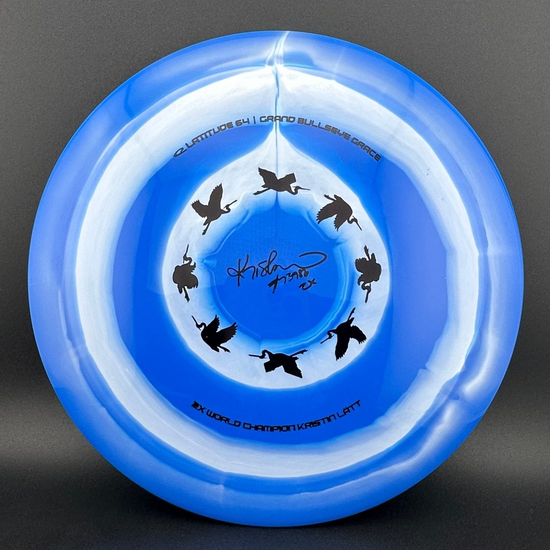 Grand Bullseye Grace - Disque Signature 2025 de Kristin Latt