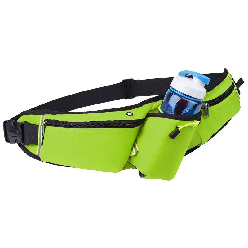 Sports Water Bottle Waist Bag Outdoor Sports Waist Bag Multi functional Fitness Running Mobile Waist Bag Outdoor Invisible Waist Bag - Korvel