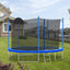 Trampolín Premium de 12FT con Aro de Baloncesto y Red de Seguridad