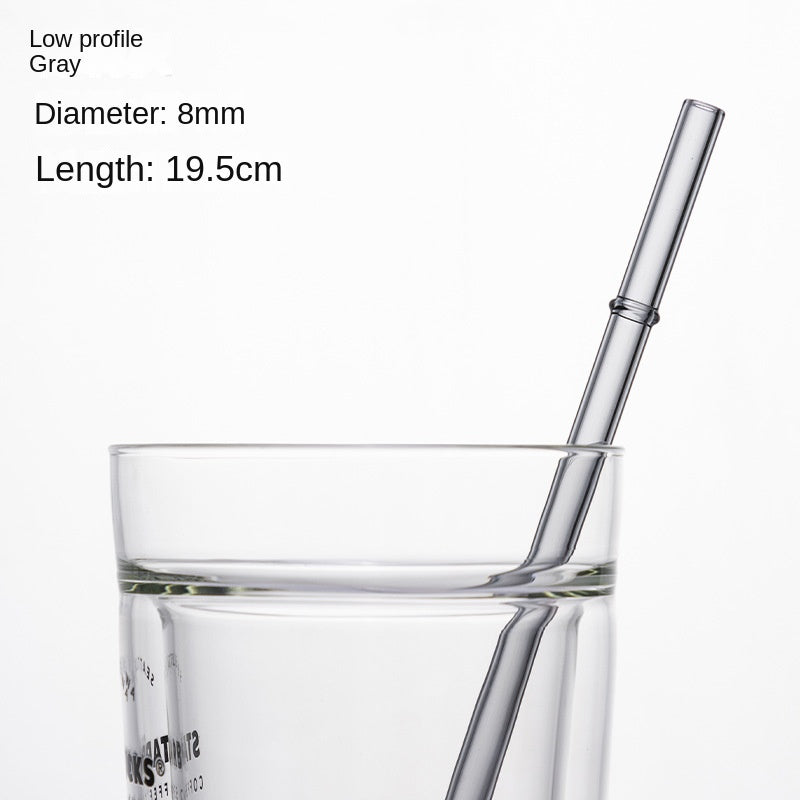 Eco-Friendly High Borosilicate Glass Straw - Customizable & Durable