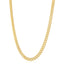 14k Yellow Gold White Pave Modern Lite Miami Cuban Chain (8.0mm)