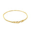 10k Yellow Gold Solid Diamond Cut Rope Bracelet - 1.5mm