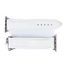 Correa de Apple Watch de Cocodrilo Blanco Mate