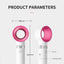 Mini Portable USB Rechargeable Handheld Fan with Night Light