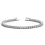 Lab Grown Diamond Tennis Bracelet in 14k White Gold