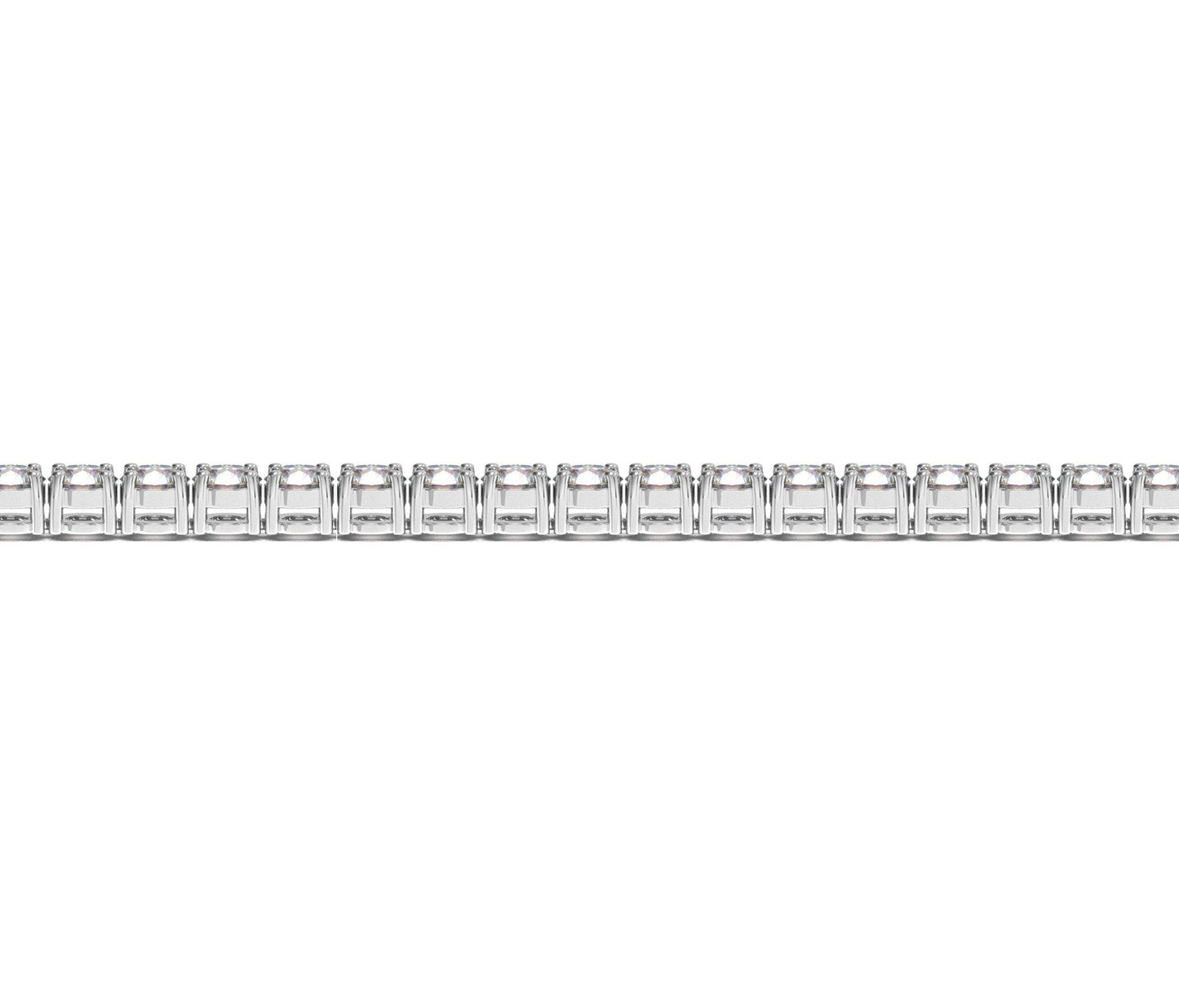 Lab Grown Diamond Tennis Bracelet in 14k White Gold
