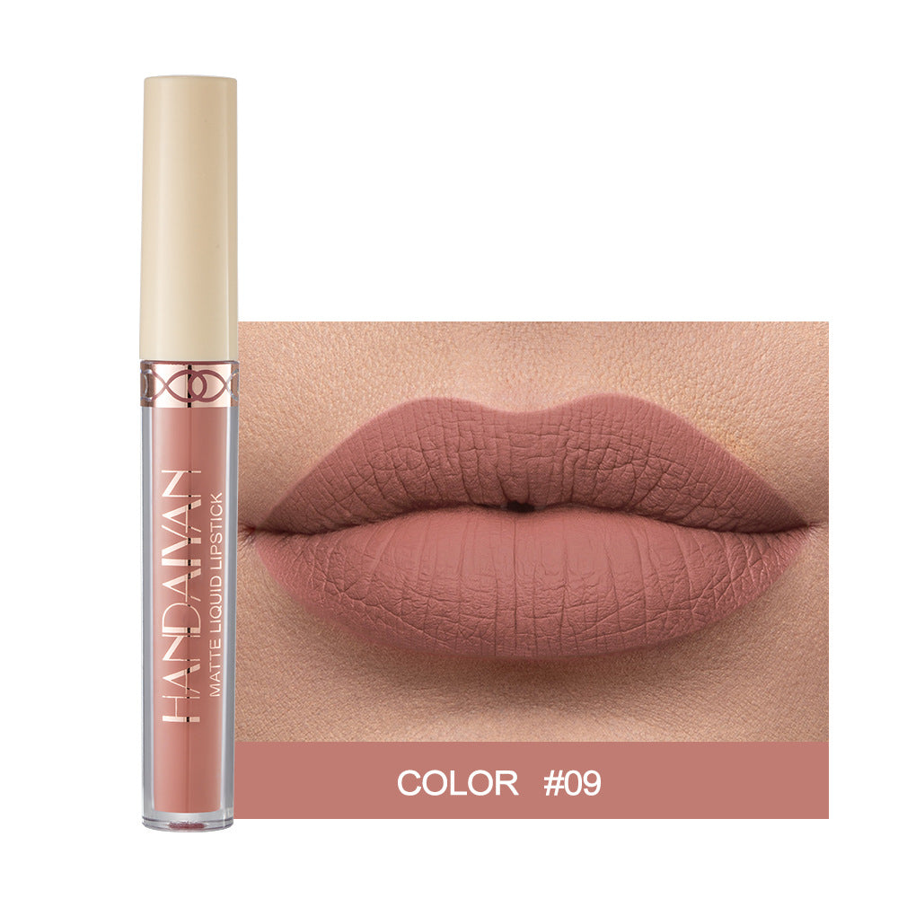 HANDAIYAN Popular Matte Matte Velvet 12 Colors Lip Gloss Liquid Lipstick Lip Glaze - Korvel