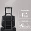 20-Inch Lightweight Carry-On Suitcase with USB Port
