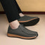 Baskets en cuir rétro à lacets pour hommes