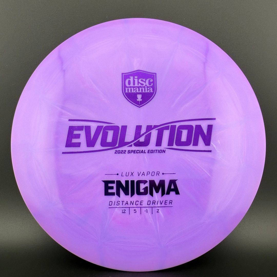 Lux Vapor Enigma - Special Edition 2022 Disc Golf Driver