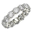 Bague Eternité en Diamant Lab Grown Taille Ronde en Or Blanc 14k