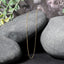 14k Yellow Gold Diamond Cut Cable Link Chain - 0.8mm