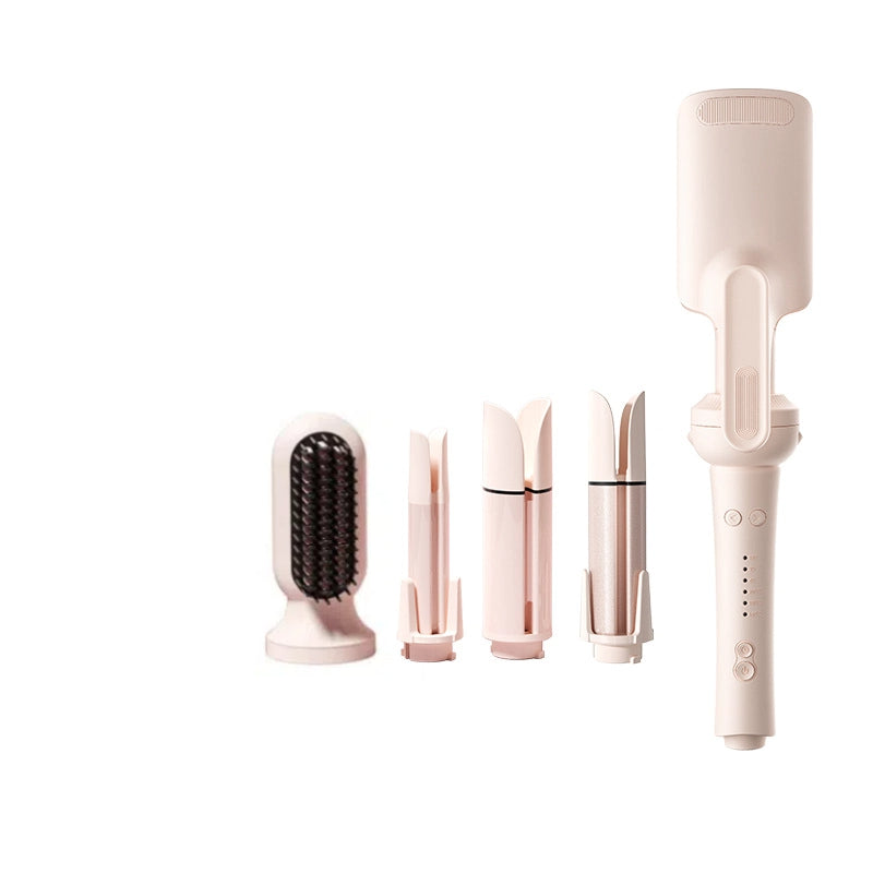 Seven in one hair changing curling stick Super large curly big wave Chicken rolls fluffy automatic curling device multi-function - Korvel