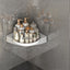 Rotating Wall-Mounted Toilet Triangle Storage Rack