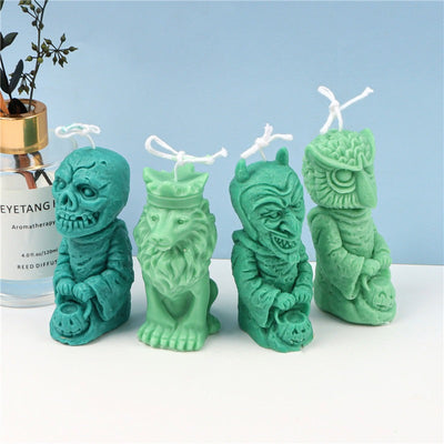 Silicone Zombie Candle Mold for Unique Decor