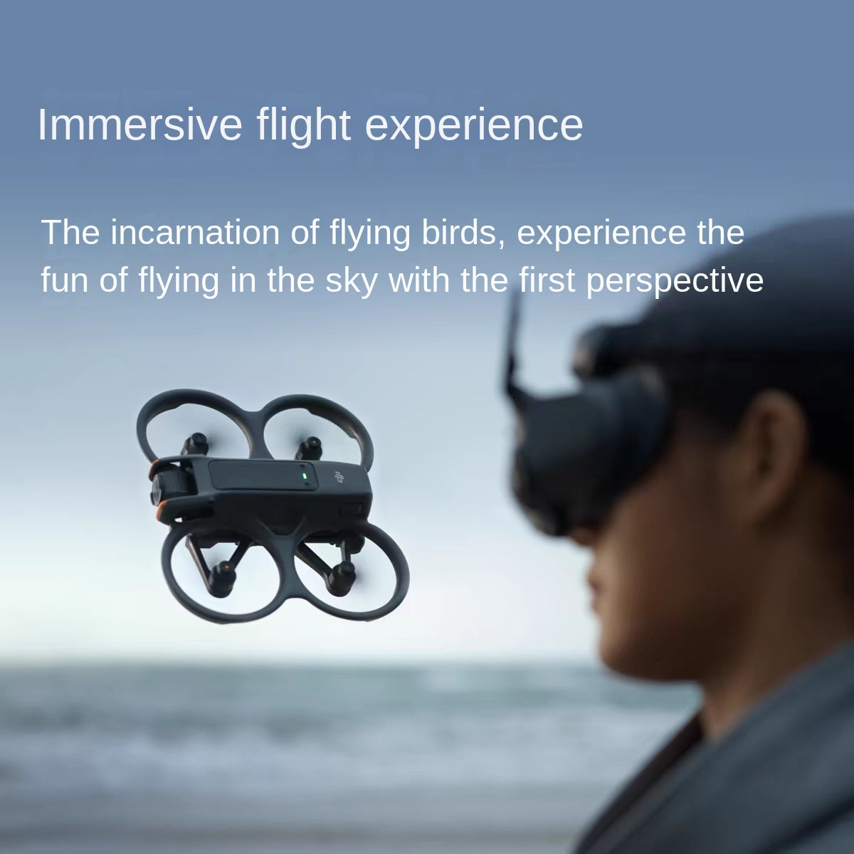 DJI Avata 2 First Perspective Aerial Photography Drone Flight Glasses Sensory Control Immersive Flight - Korvel