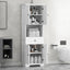 Elegant Tall Bathroom Cabinet with Ample Storage Space