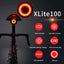 Lumière arrière de vélo intelligente XLITE100 avec démarrage/arrêt automatique