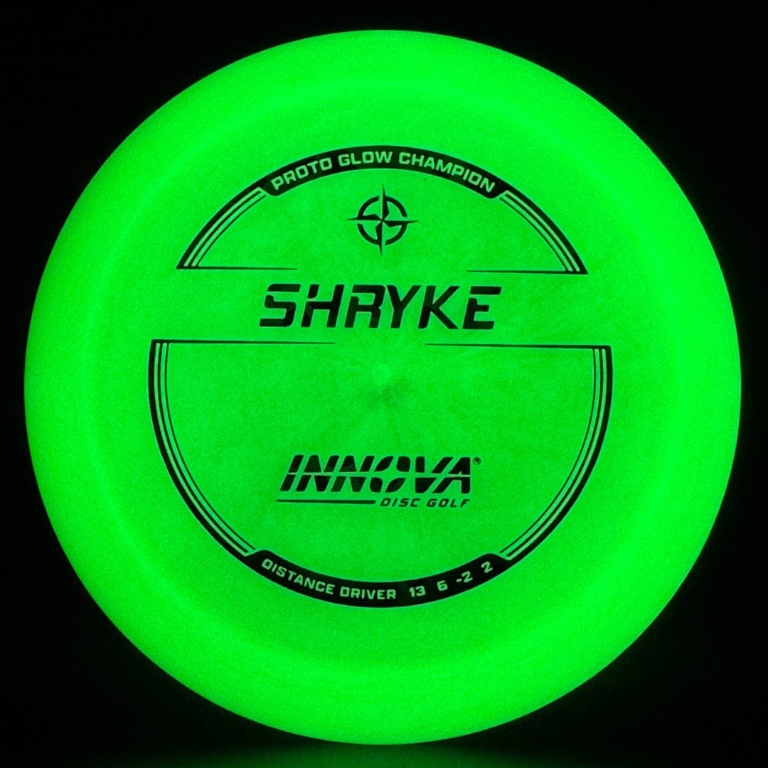 Proto Glow Champion Shryke Disc Golf Driver