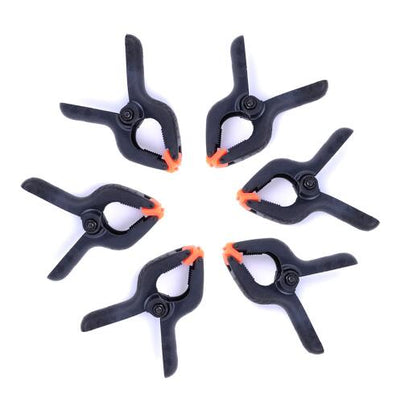 6-Pack Photography Studio Background Stand Holder Clips