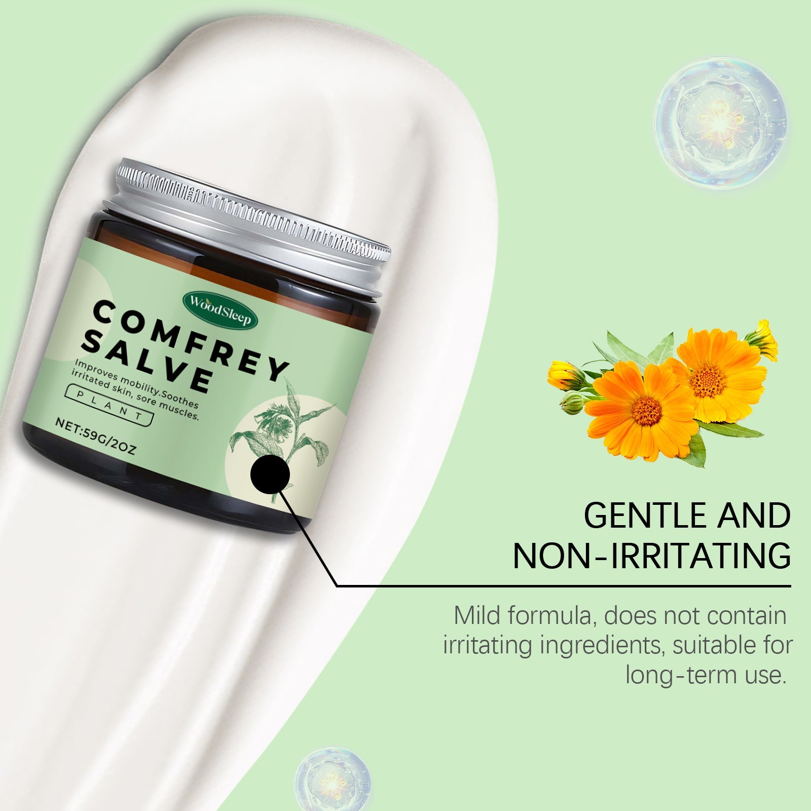 Herbal Joint Cream Joint Muscle Massage Cream Nourishing Skin Care Cream For Neck And Back - Korvel