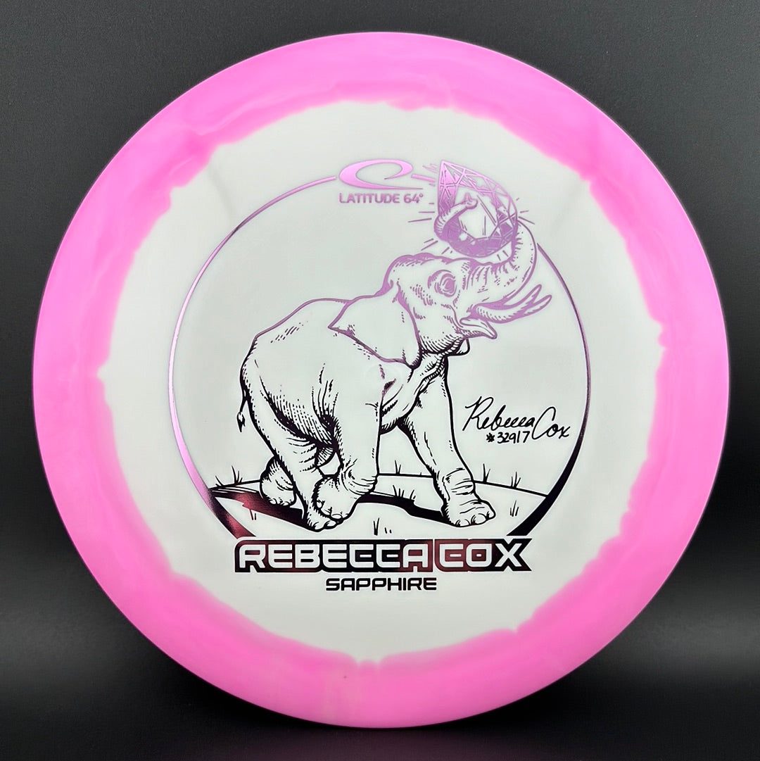 Gold Orbit Sapphire - Rebecca Cox 2024 Tour Series Disc