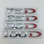 Premium Metal Tail Label Sticker for Tesla Models