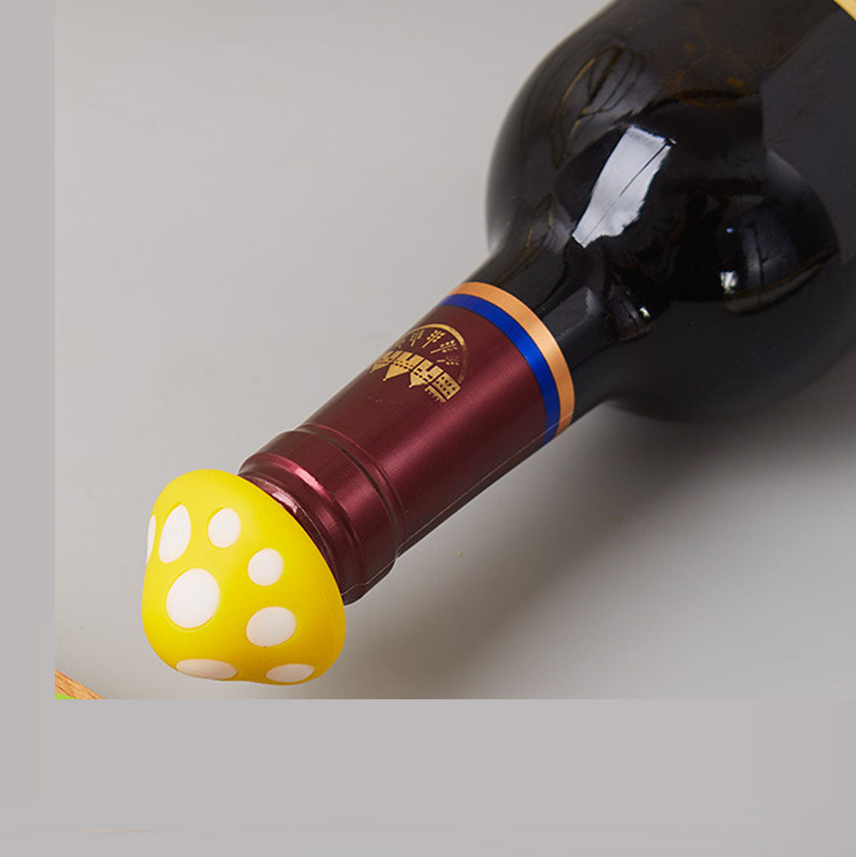 Corcho de Silicona Premium para Vino y Champán
