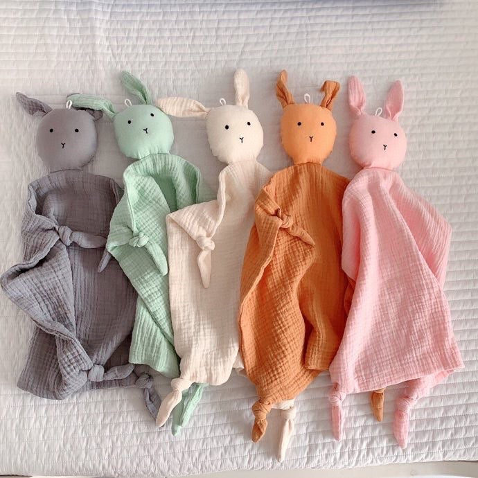Soft Newborn Baby Sleeping Dolls Kids Fashion Sleep Toy Soothe Appease Towel Bib for Xmas Gift - Korvel