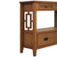 36'' Farmhouse Pine Wood Console Table Entry Sofa Table with 4 Drawers & 1 Storage Shelf (Brown) - Korvel