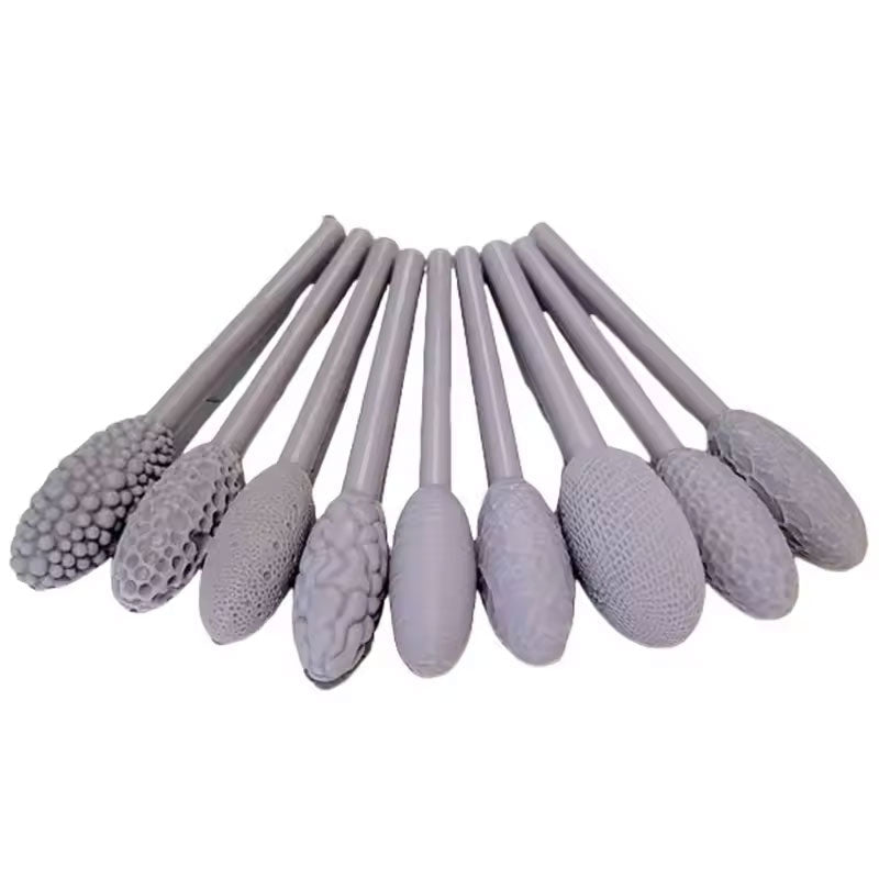 9-Piece Clay Art Texture Tool Set with Pattern Rollers