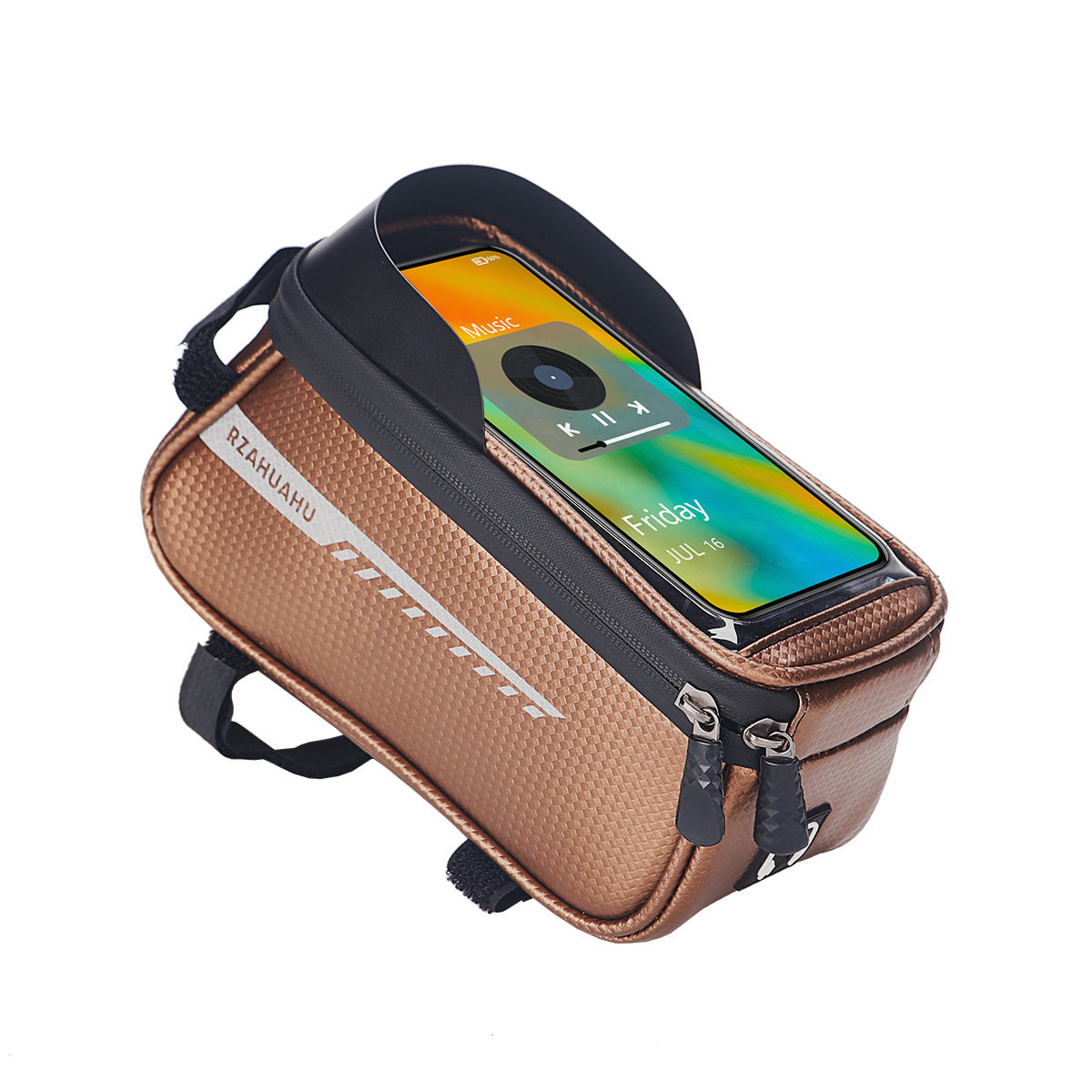 Bicycle Bag Front Beam Bag Upper Tube Bag Mountain Bike Bag Large Capacity Mobile Phone Bag Bicycle Riding Equipment - Korvel