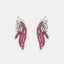 Alloy Glass Stone Stud Earrings - Korvel