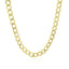 5.3mm 10k Yellow Gold Curb Chain Necklace