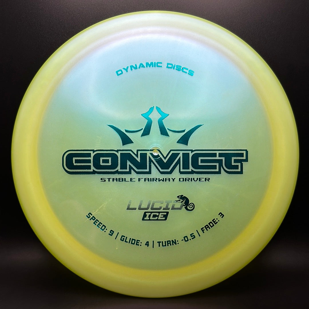 Lucid-Ice Chameleon Convict - Disco de Golf de Primera Edición