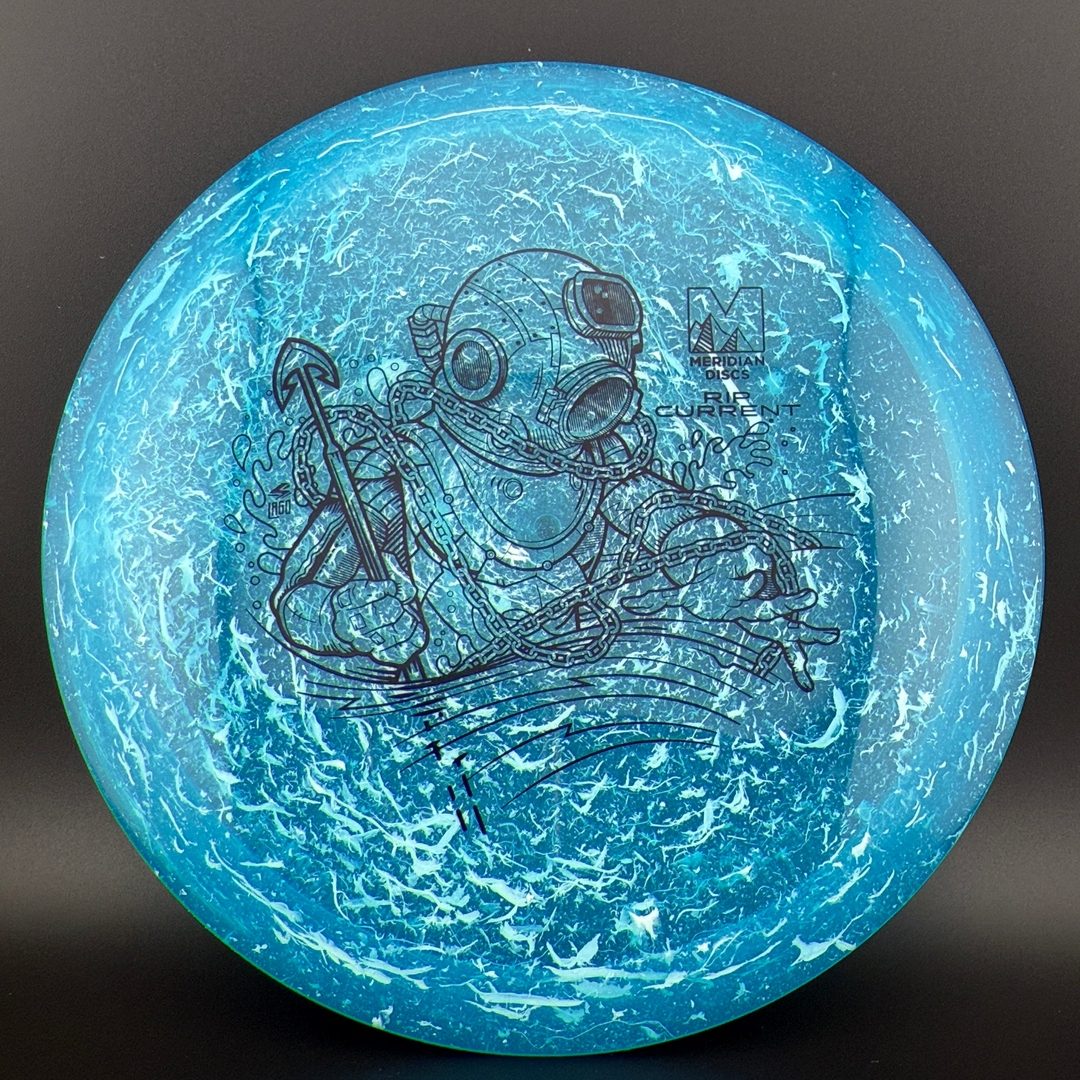 Marbled Clarus Rip Current Disc Golf Driver